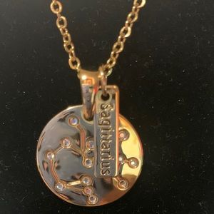 Fab Gold Zodiac Necklace